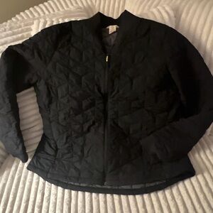 Women's Black Quilted Jacket